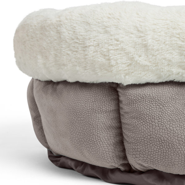 Best Friends By Sheri Ilan Cuddle Cup Plush Round Orthopedic Bolster